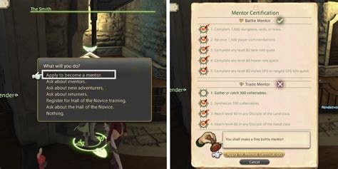 mentor requirements ffxiv|FFXIV: How to Become a Mentor .